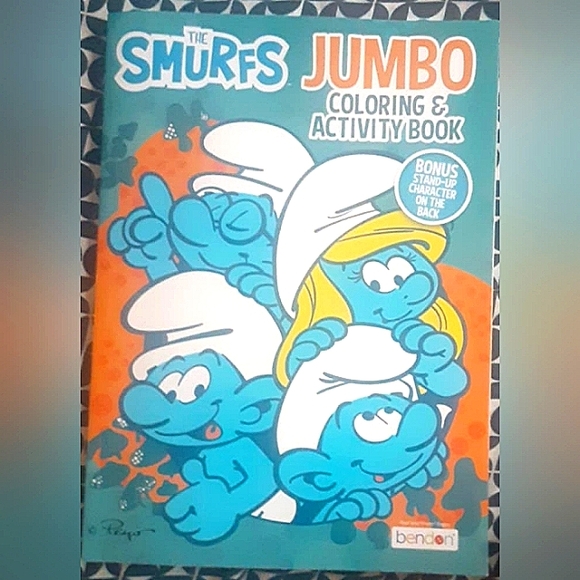 The Smurfs Coloring & Activity Book- New - Picture 1 of 1